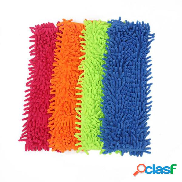 4pc microfiber head floor the mop to replace cloth household