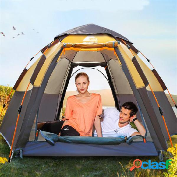 5-8 person 283*283*168cm ultralight large camping tent