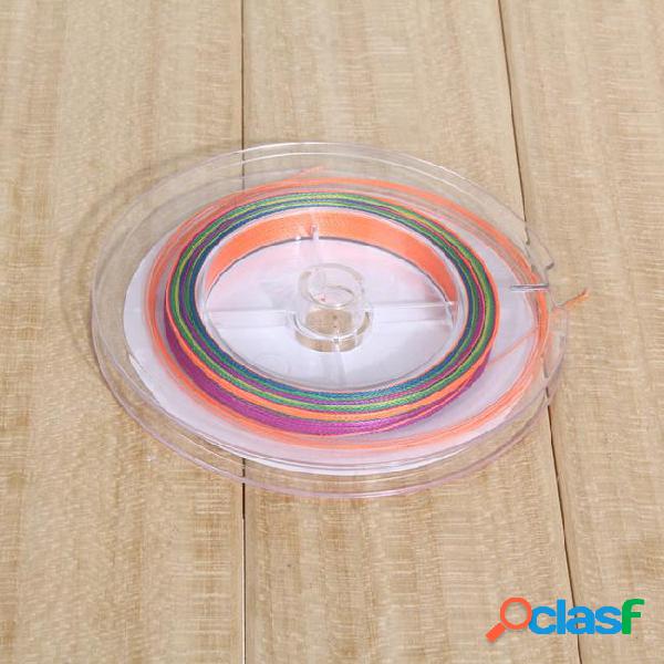 5 color supper strong 100m braided wires fishing line