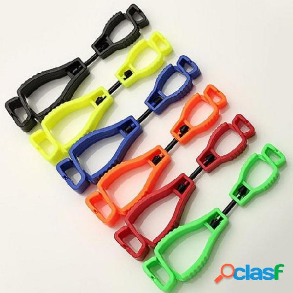 500pcs metal detectable plastic glove clip plastic working