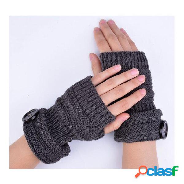 50pair chic women winter wrist arm hand warmer knitted long