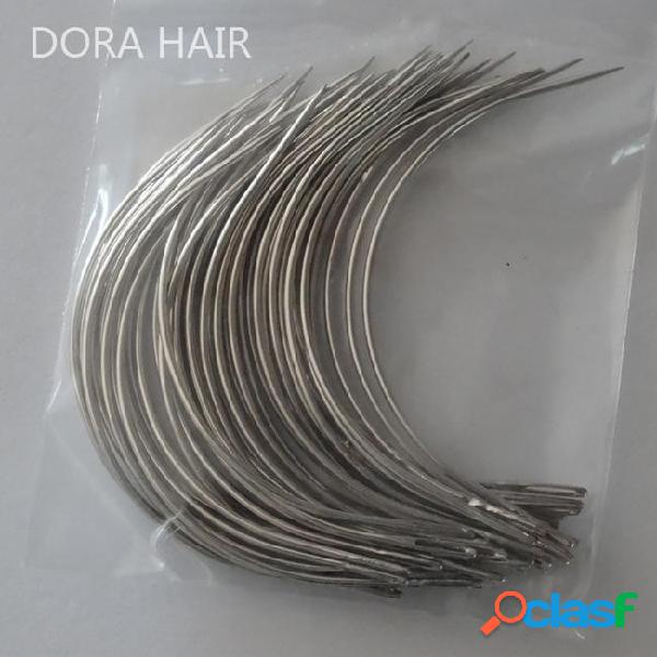 50pcs 9cm c shape curved needles threader sewing/weaving