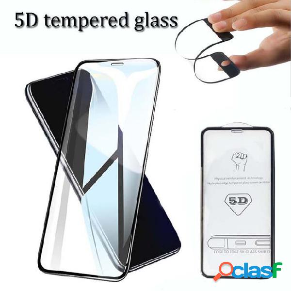 5d 9h full glue tempered glass cellphone screem protector