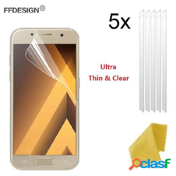 5x anti scratch protective lcd screen protector film foil