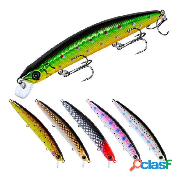6-color 15cm 27.5g minnow plastic hard baits & lures fishing
