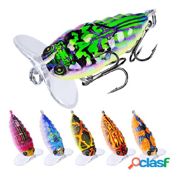 6-color 4cm 4g cicada plastic hard baits & lures fishing
