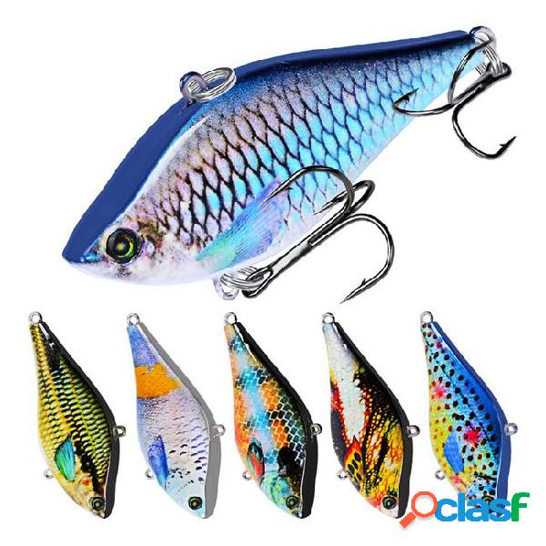 6-color 6.35cm 14g vib plastic hard baits & lures fishing