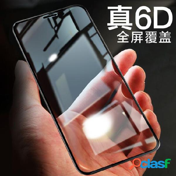 6d curved surface tempered glass for iphone xs max 8 7