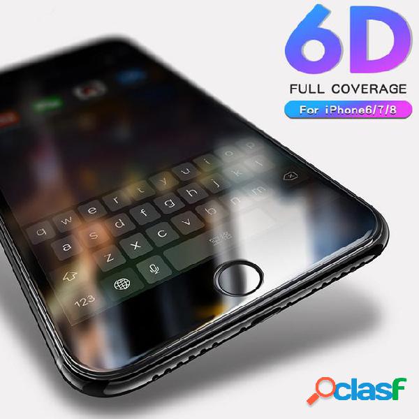 6d for iphone 7 8 glass screen protector for iphone 6 6s 8 7