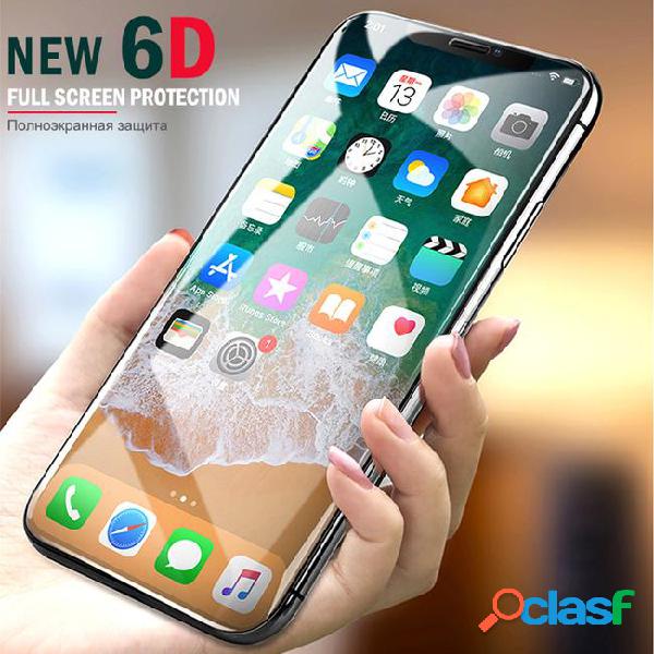 6d full cover tempered glass film for iphone xs max full