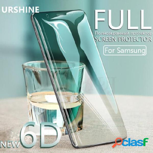 6d full curved edge tempered glass for galaxy s9 s9+ screen