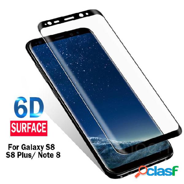 6d full curved tempered glass for galaxy s8 plus screen