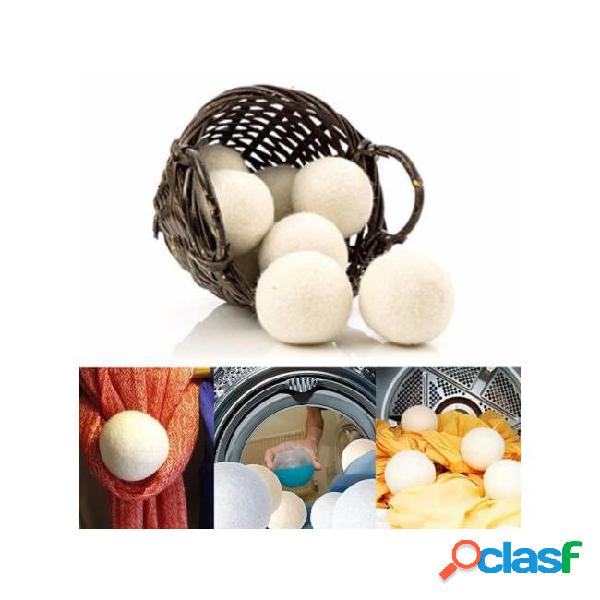 7cm wool dryer balls laundry clean ball laundry fabric
