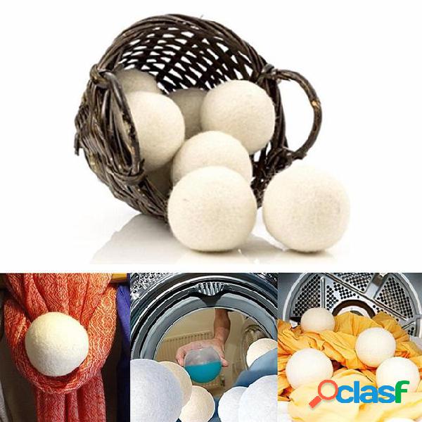 7cm wool dryer balls natural fabric softener organic