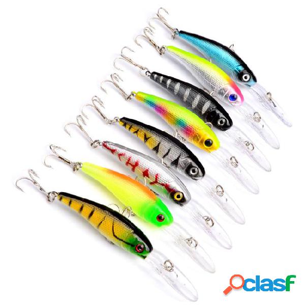 8-color 10.1cm 7.56g minnow plastic hard baits & lures