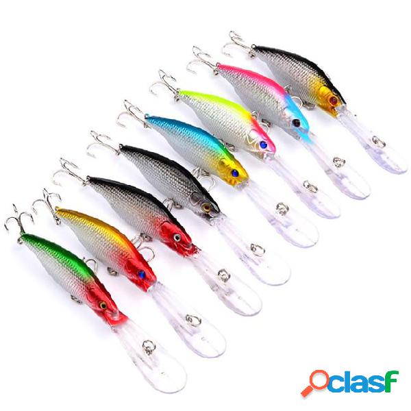 8-color 11.5cm 9.3g minnow plastic hard baits & lures