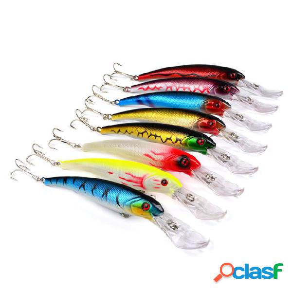 8-color 17cm 28.7g minnow plastic hard baits & lures fishing