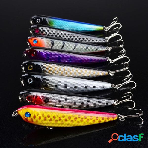 8-color 9cm 8.4g pencil plastic hard baits & lures fishing