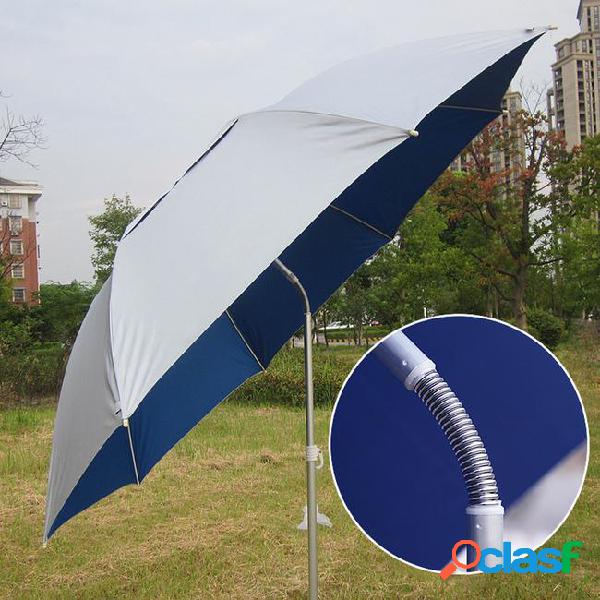 8 fishing umbrella 2m diameter aluminum straight umbrella