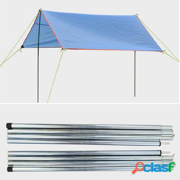 8 section 2pcs galvanized iron rod for outdoor sun shelter