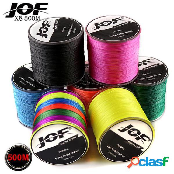 8 strands new 8 strands pe braided 500 meters multifilament