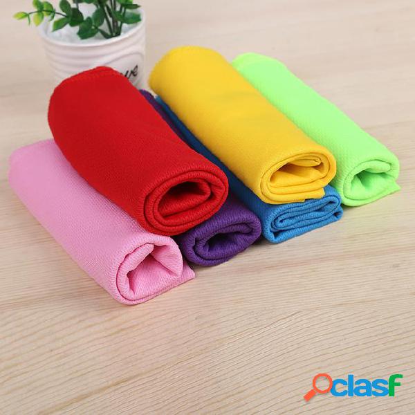 80*30cm ice cold towel cooling summer sunstroke sports