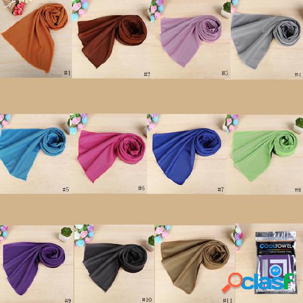 88*33cm ice cold towel cooling summer sunstroke sports