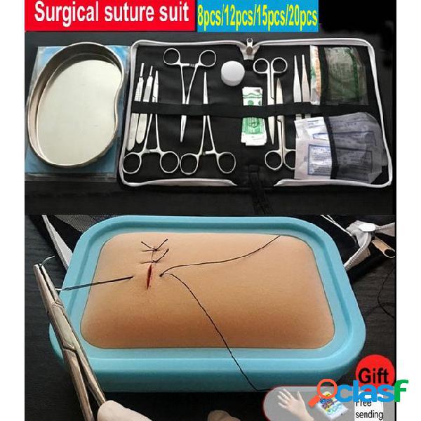 8pcs 12pcs 15pcs 20pcs surgical suture tools, operation