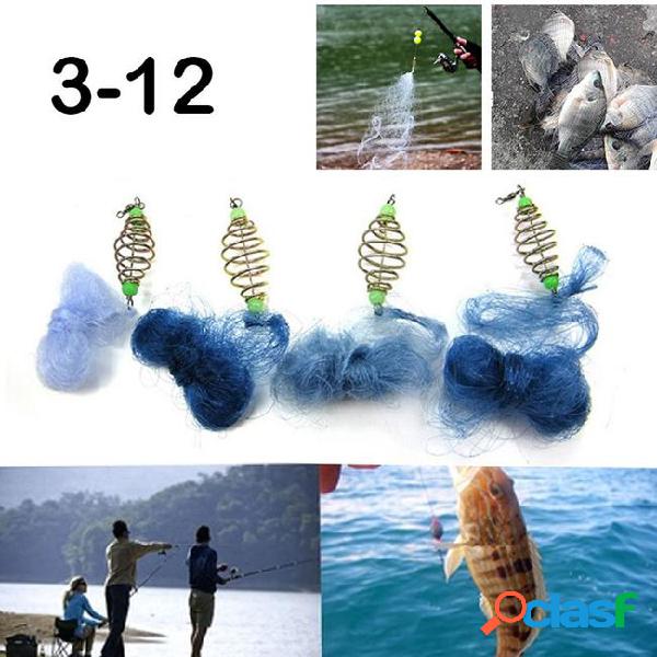 90cm transparent durable fishing net bundle small mesh fish