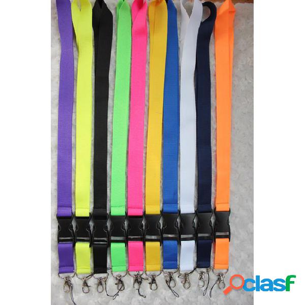 90pcs popular mobile phone lanyard removable key chains