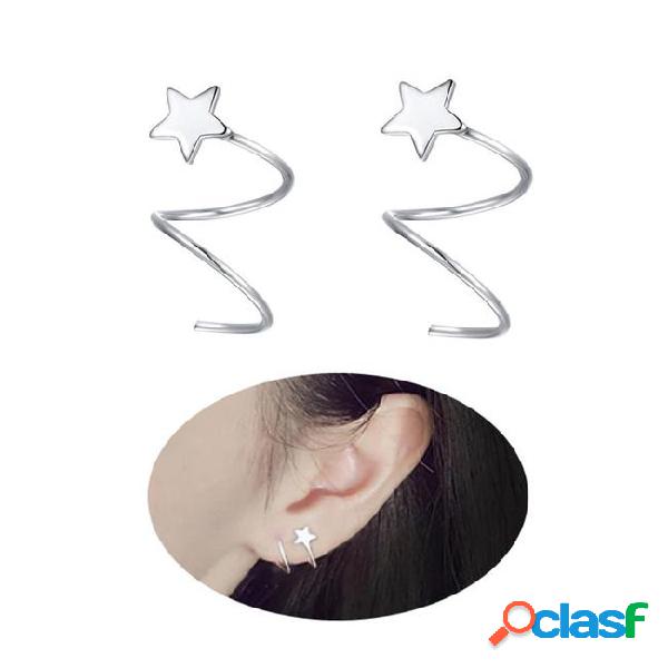 925 sterling silver star earrings for women teen girls