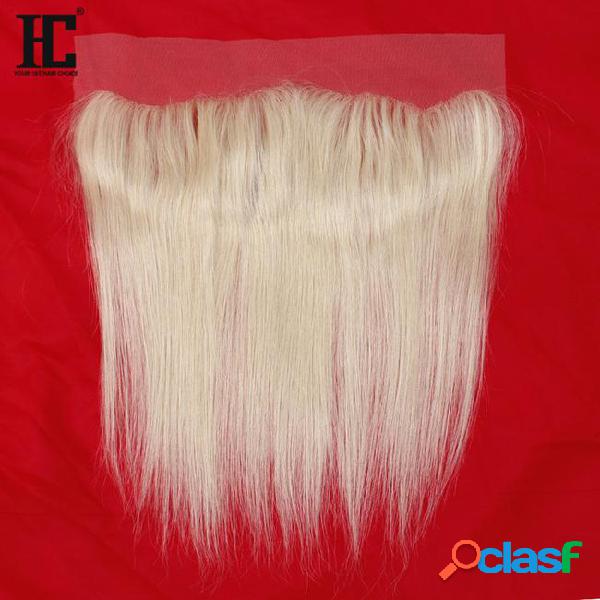 9a grade good quality 613 blonde human hair lace closure
