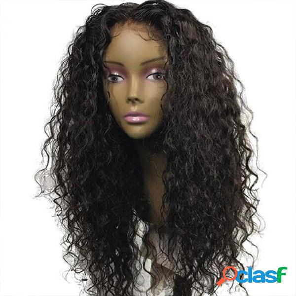 9a wet and wavy lace front wigs with baby hair water wave