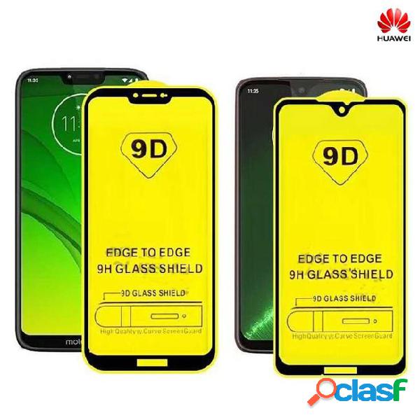 9d huawei full cover tempered glass curved edge film screen