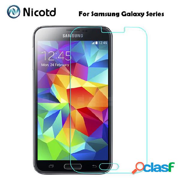 9h 0.3mm 2.5d arc tempered glass for samsung galaxy s6 s5 s4