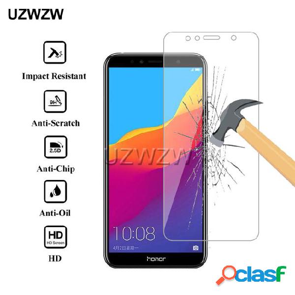 9h 2.5d tempered glass for huawei honor 7c glass russian