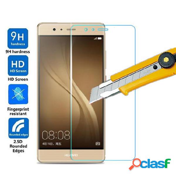 9h 2.5d tempered glass for huawei p7 p8 lite p9 p10 plus