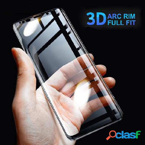 9h 3d full curved screen protector tempered glass for s8