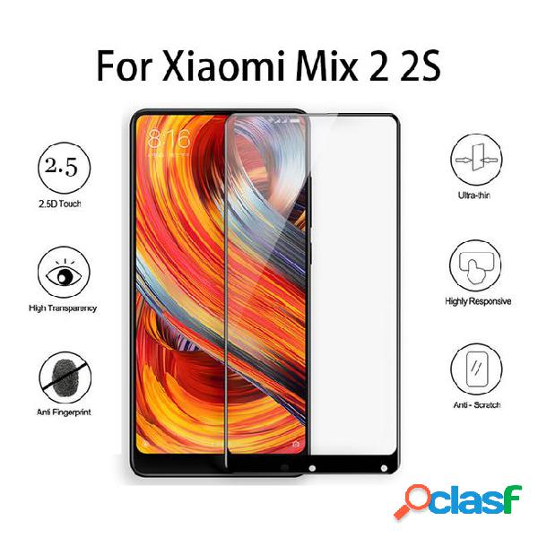 9h full cover for xiaomi mi mix2 screen protector tempered