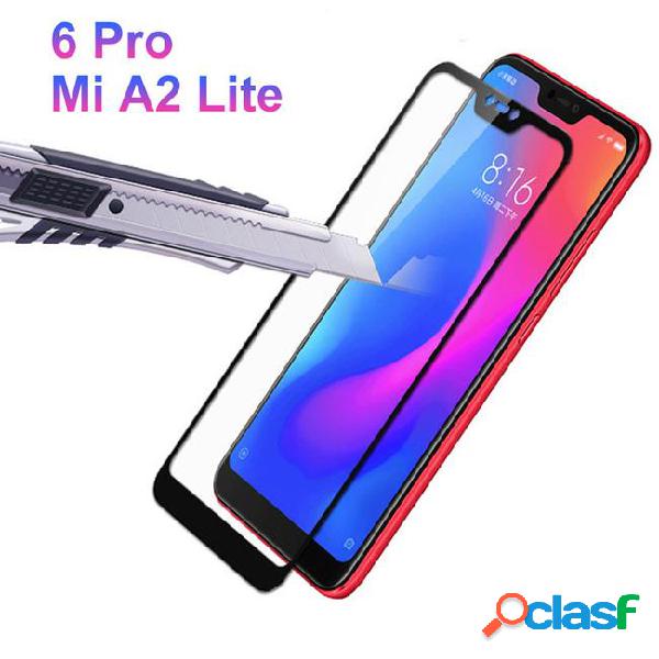 9h full cover protective glass for xiaomi redmi 6 pro 6pro