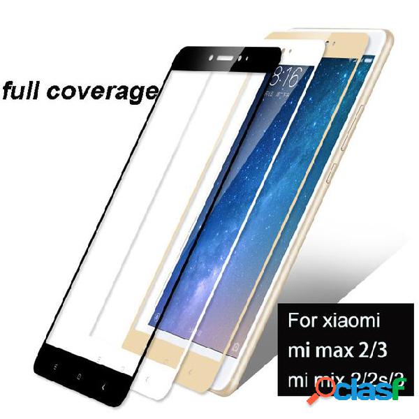 9h full cover screen protective glass on for xiaomi xiami