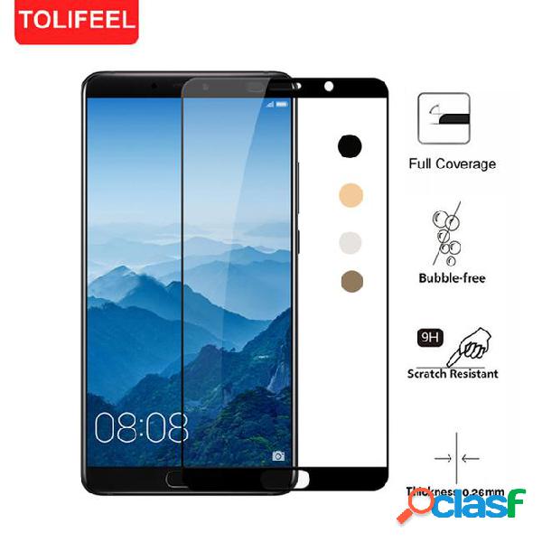 9h full cover tempered glass for huawei mate 10 curved edge