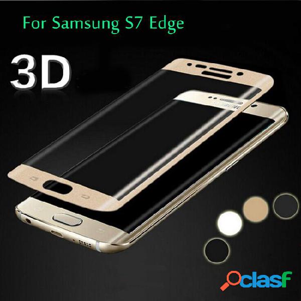 9h hardness 3d curved tempered glass screen protector for