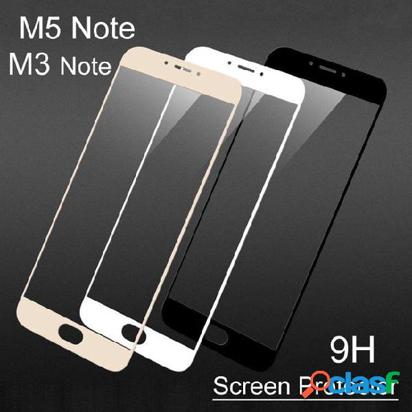9h hardness meizu m5 note glass tempered protective glass