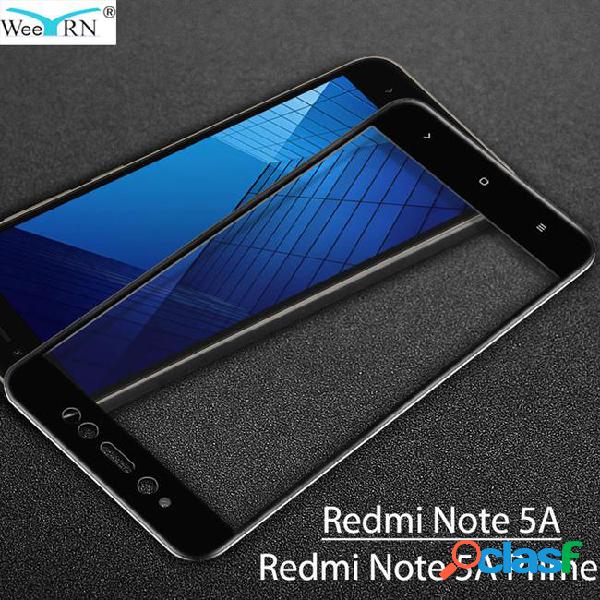 9h hardness tempered glass for xiaomi redmi note 5a prime /