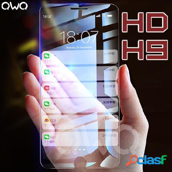 9h hd tempered glass for apple iphone x glass 7 plus