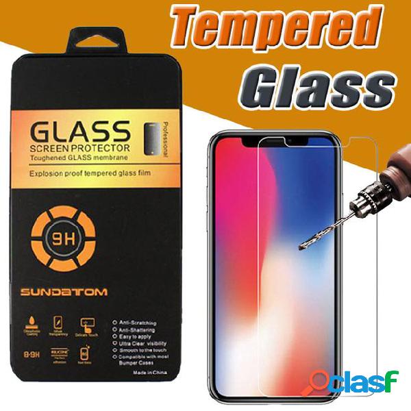 9h premium clear transparent tempered glass screen protector