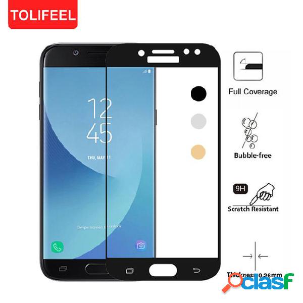 9h premium hd full cover tempered glass for samsung galaxy