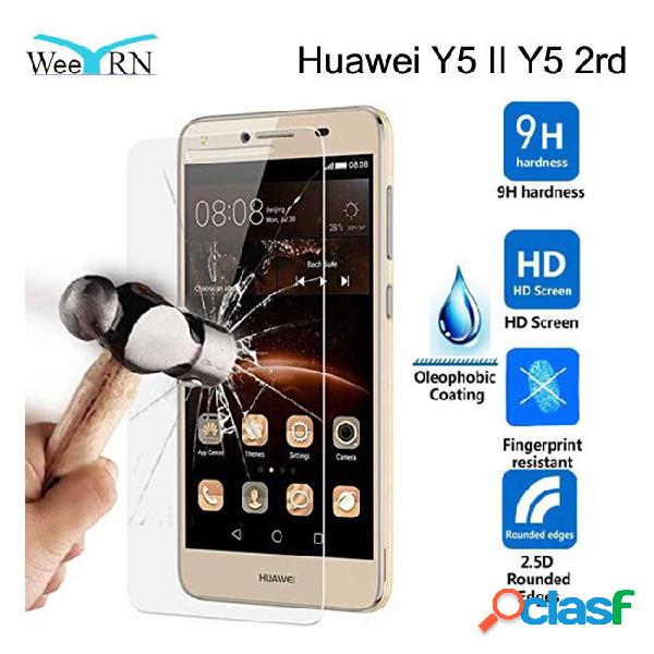 9h protective glass film huawei y5 ii y5ii tempered glass