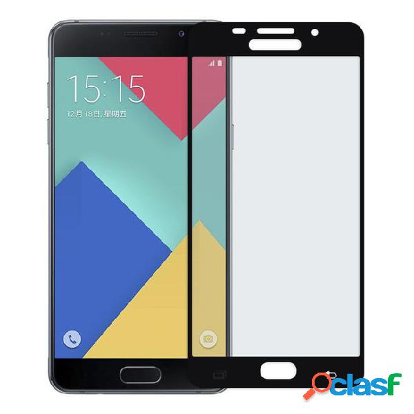 9h silk printing screen protector for samsung a5 a7 2016